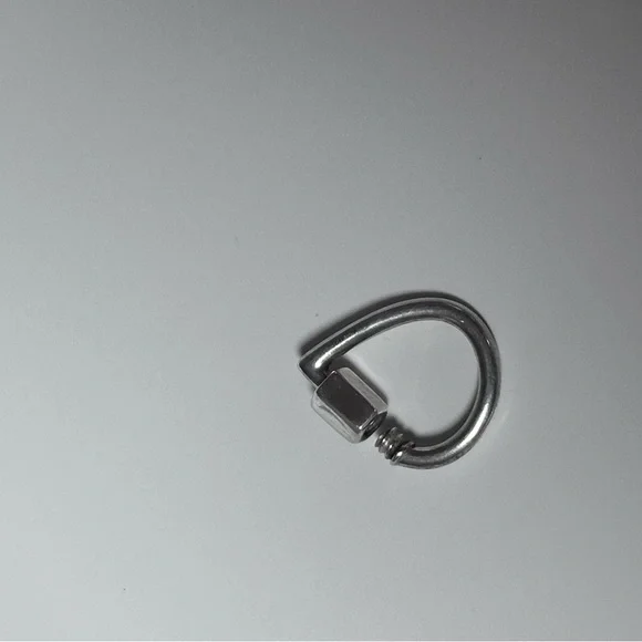 Marla Aaron Baby Drop Lock & Heart Lock Sterling - Picture 7 of 7